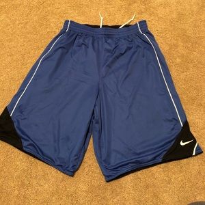 Nike dri-fit reversible basketball shorts